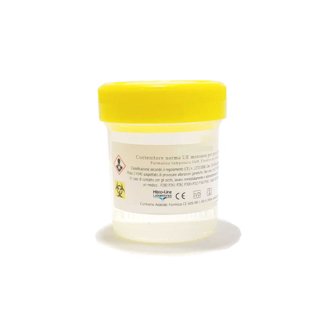 Pre-filled containers with 10% neutral buffered formalin - 150 ml